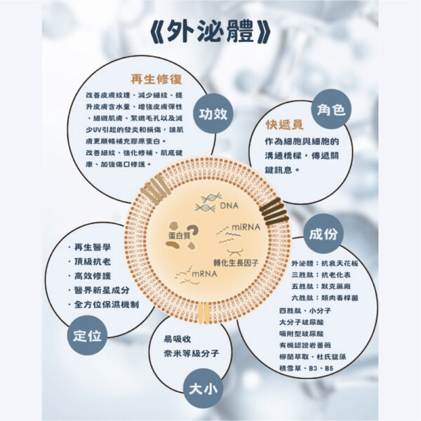 外泌體賦活更新修護面膜